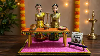 Welcome Table (Swagatham) Doll Set