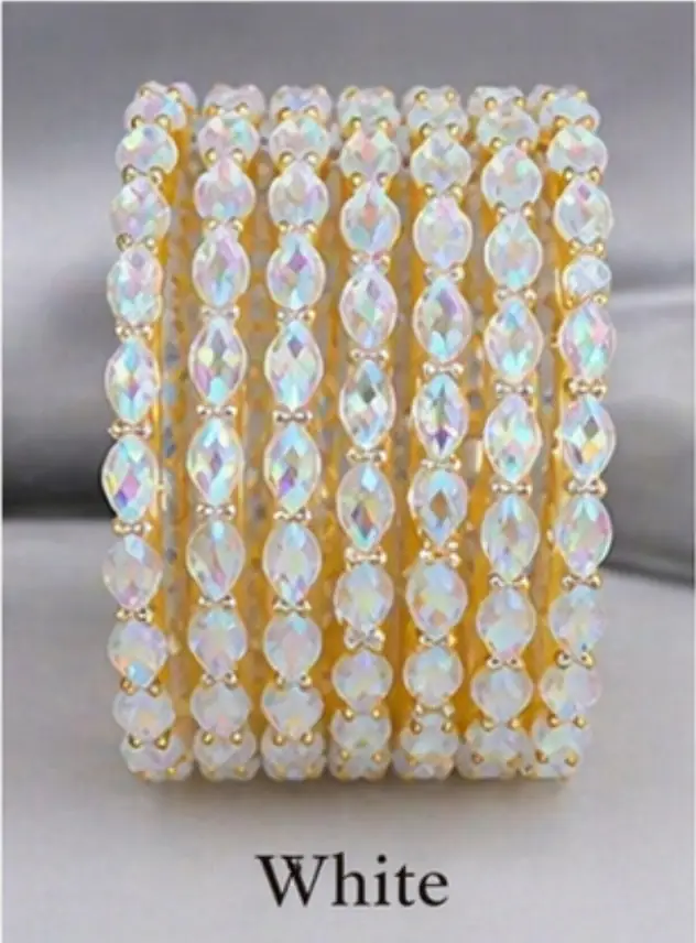 Crystal Bead Bangles — photo 2