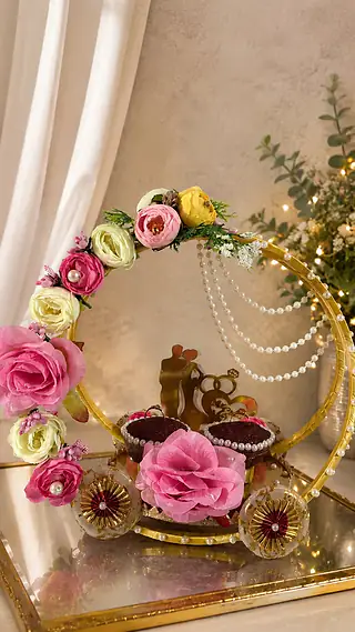 ring platter pearl hoop