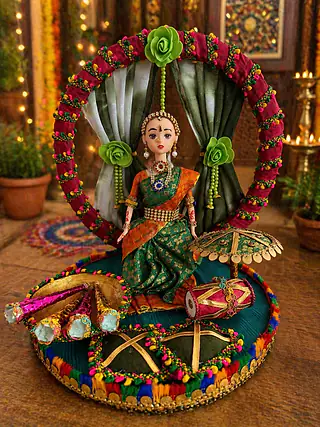 Mehandi Function Doll Set