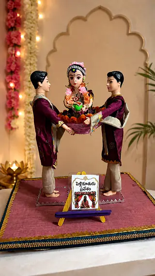 Bridal Entrance Doll Set