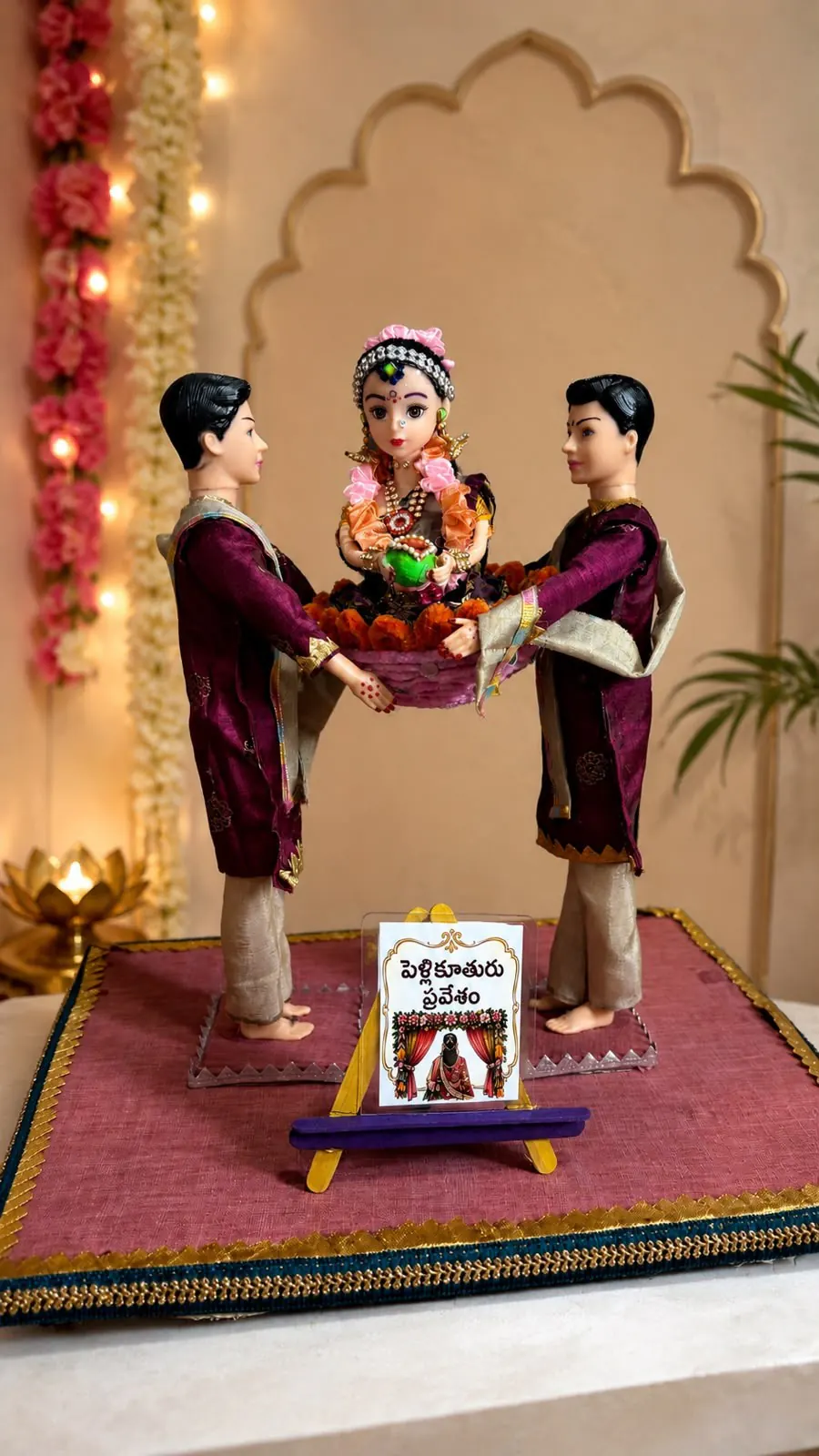 Bridal Entrance Doll Set