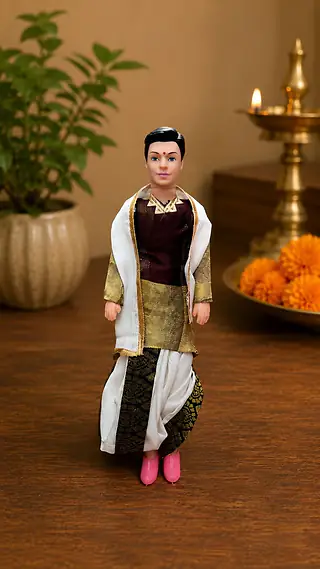 Groom Doll in Pancha