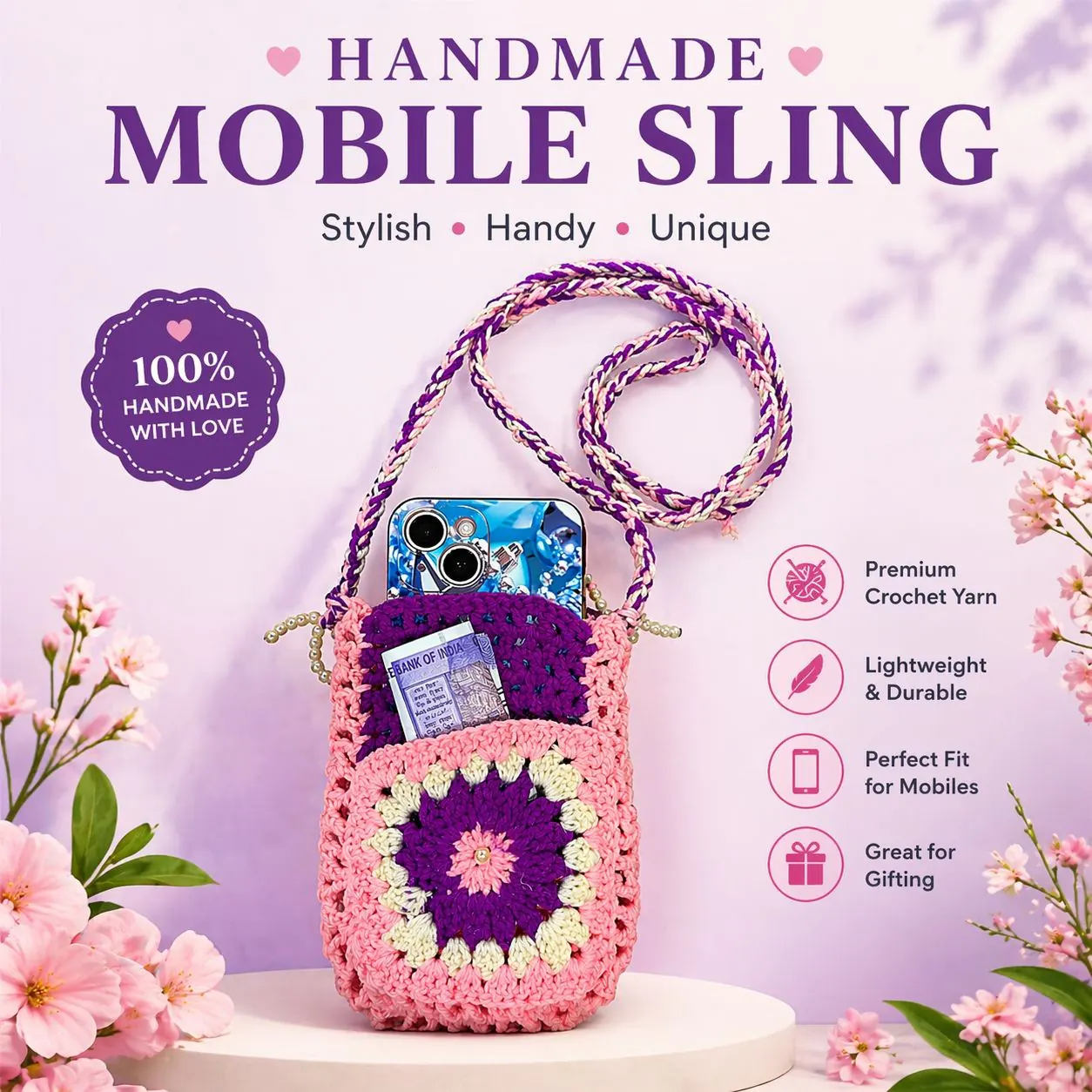 Crochet Mobile Sling